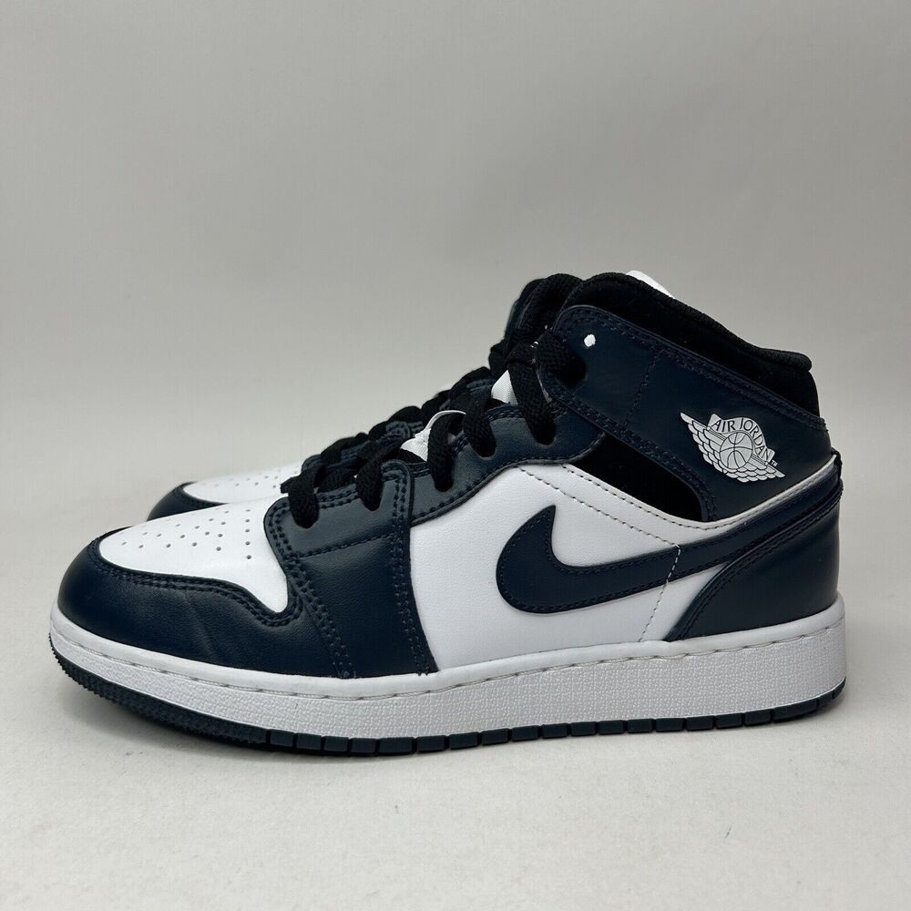 Nike Shoes Air Jordan 1 Mid Retro GS “Armory Navy” 2023 - Picture 6 of 8
